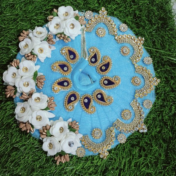 Sky Flower Design Laddu Gopal Poshak