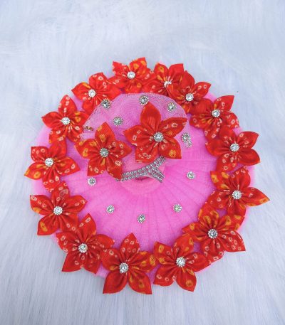 Pink Laddu Gopal Ji Dress