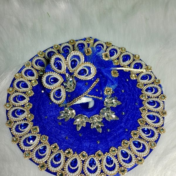 Royal Blue Laddu Gopal Outfit