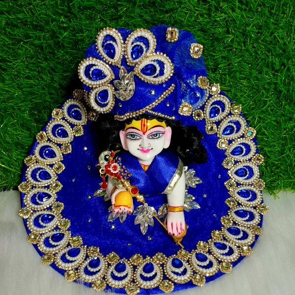Royal Blue Laddu Gopal Outfit