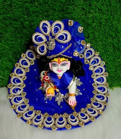 Royal Blue Laddu Gopal Outfit