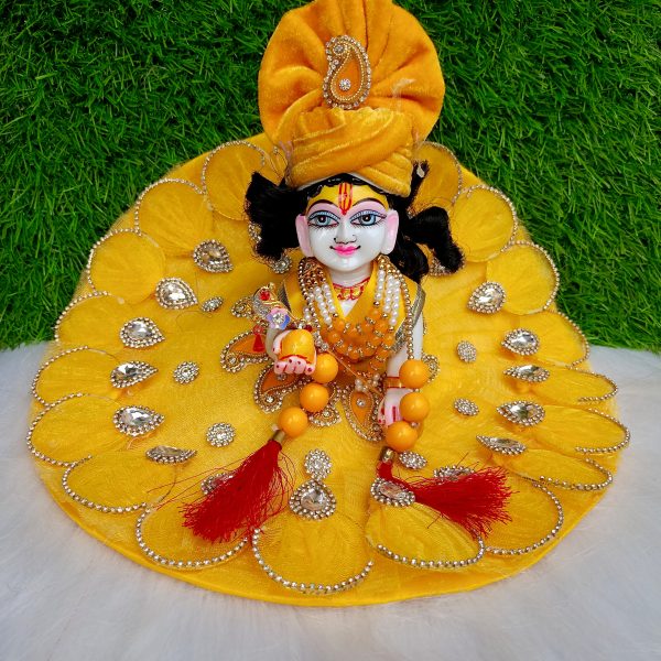 Yellow Laddu Gopal Dress