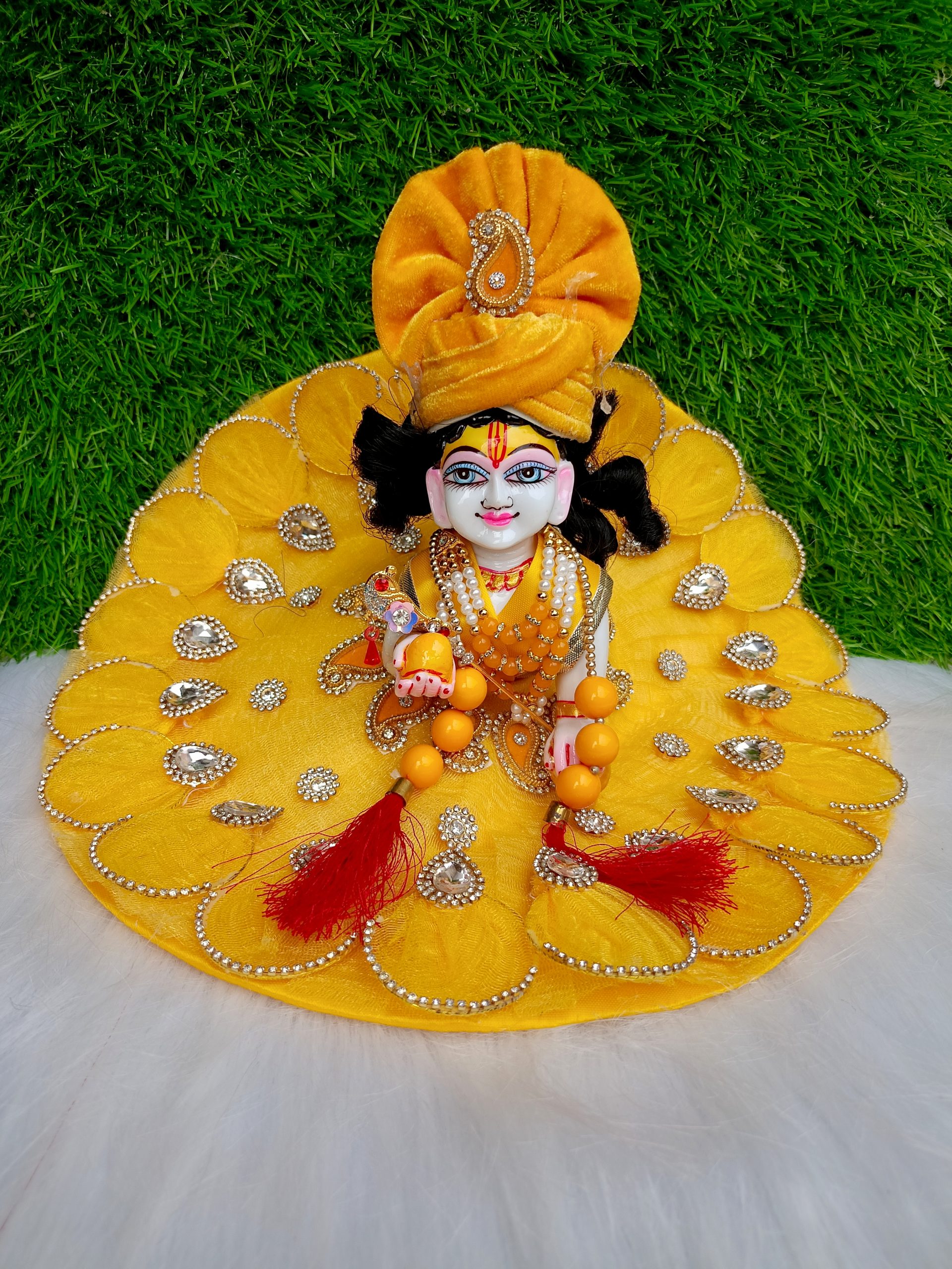 Yellow Laddu Gopal Dress