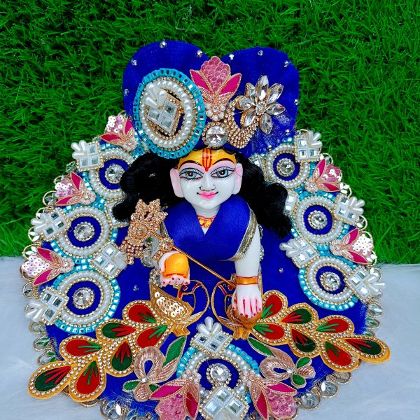Peacock Design Laddu Gopal Dress