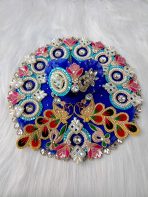 Peacock Design Laddu Gopal Dress